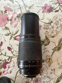 Obiettivo fotografico Nikon 70-300mm f/4-5.6G