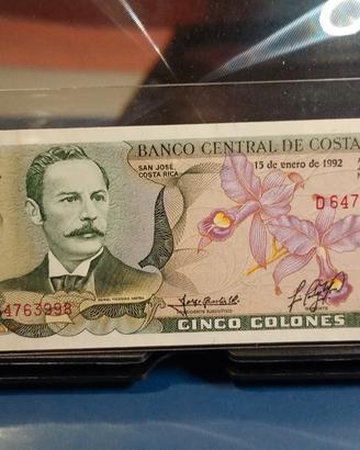 Costarica 1992  5 colones