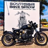 Triumph bobber cafe speed km 19000