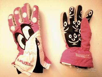 Guanti sci bambina