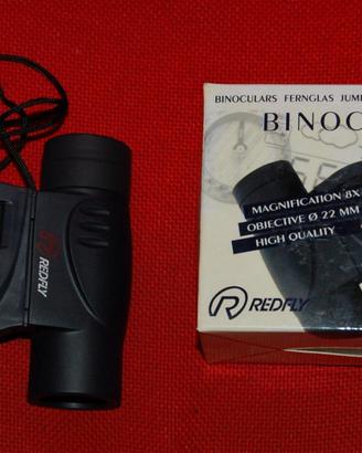 BINOCOLO BINOCULARS REDFLY 8X22 NUOVO MAI USATO