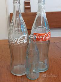 Bottiglie Coca Cola anni 70
