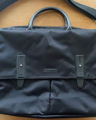 Borsa lavoro PC Cerruti 1881 nero con tracolla