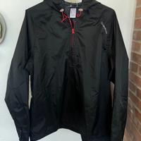 Giacca a vento Quechua nera uomo