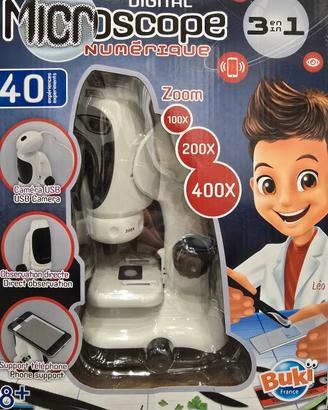 DIGITAL MICROSCOPE Numērique BUKI France 3 in 1 