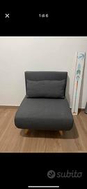 Poltrona letto singola