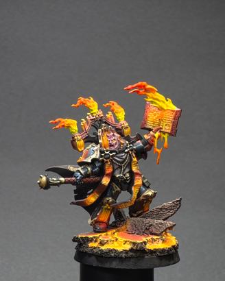 apostolo oscuro warhammer dipinto a mano
