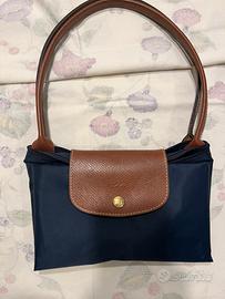 Longchamp originale borsa  Le Pliage blu marine