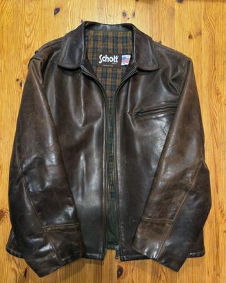 SCHOTT NYC — Giubbotto in pelle | Taglia XL
