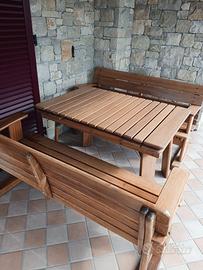 Tavolo con panche