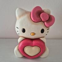 Statuina grande Hello Kitty THUN cuore