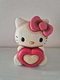 Statuina grande Hello Kitty THUN cuore
