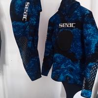 Muta seac mimetica blu scuro