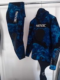 Muta seac mimetica blu scuro