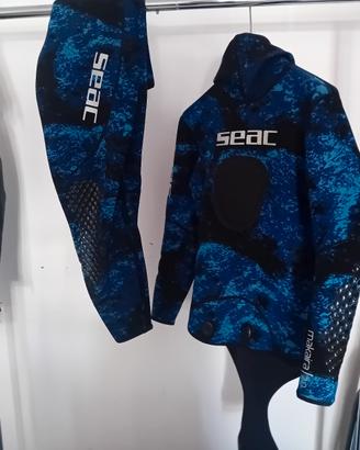 Muta seac mimetica blu scuro