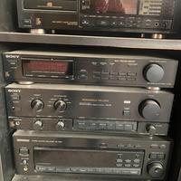 IMPIANTO STEREO SONY CON EQUILIZZATORE KENWOOD