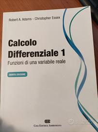 Libro Calcolo Differenziale 1 – Adams, Essex