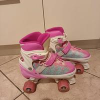 Pattini a rotelle GONEX  + Casco – Come nuovi