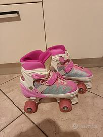 Pattini a rotelle GONEX  + Casco – Come nuovi