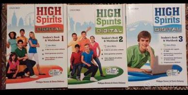 Libri di Inglese (3 testi) "High Spirit Digital"