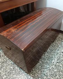 Baule Vintage Bombato Anni '40/'50 - Venature Zeb