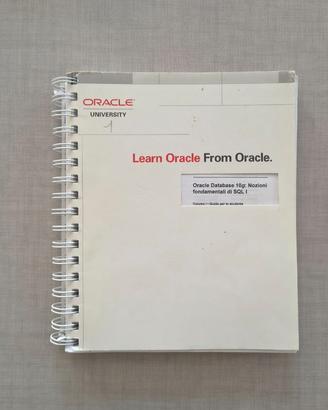 Manuali Oracle University