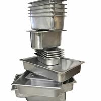 Vaschette GN acciaio inox ristorazione-Gastronorm