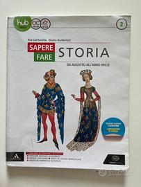 libro “sapere fare storia 2”