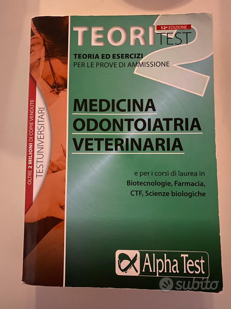 TEORITEST MEDICINA ODONTOIATRIA VETERINARIA - Libri e Riviste In vendita a  Forlì-Cesena