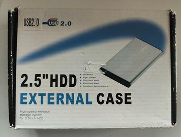 case box esterno per Hard Disk da 2,5 pollici