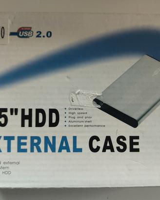 case box esterno per Hard Disk da 2,5 pollici