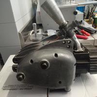 rumi 125 cc bicilindrico blocco motore usato 