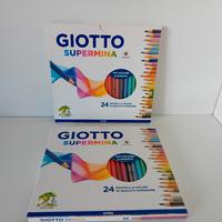 pastelli Giotto supermina da 24 colori 2pz.