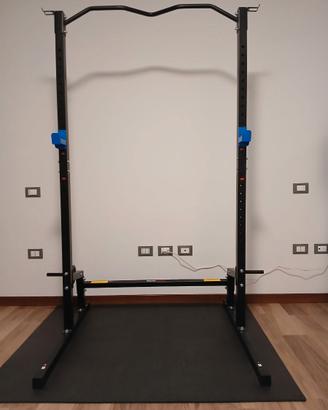 Rack da palestra e tappeto