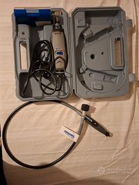 trapano dremel 3000 + albero flessibile multiuso