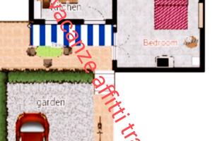 Lido di Ostia giardino costo auto casa vacanze