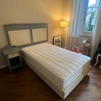 Sommier letto con materasso