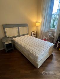 Sommier letto con materasso