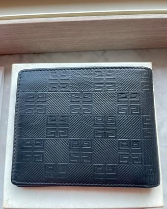 Givenchy portafogli in pelle nero nuovo