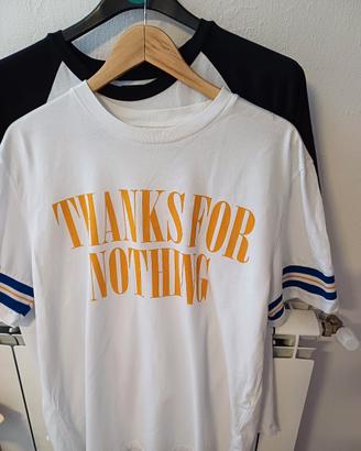 2 magliette da uomo  Bershka, taglia L