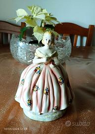 Damigella ceramica fine anni 40