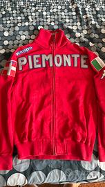 Felpa Zip Kappa Piemonte Italy