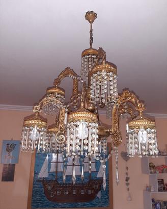 lampadario art decò