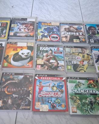 blocco giochi ps3 tutti  35 euro 