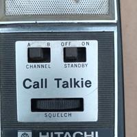 walkie-talkie Hitachi anni 70