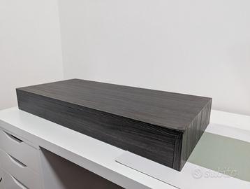 Top Lavabo / Mensola 70 x 34 cm - Rovere Grigio