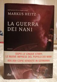 Libro di Marcus Heitz La guerra dei nani NUOVO 