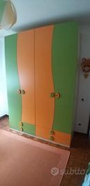 cameretta colorata doppia