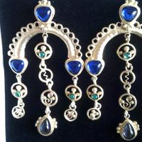 Orecchini Michelangelo stile etrusco arg 925 mill