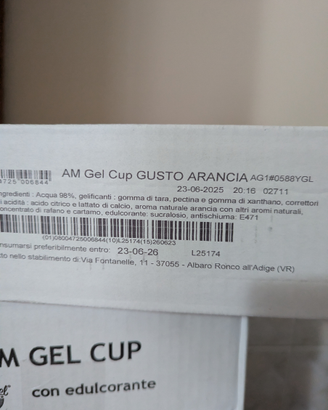 Aquagel varie marche in quantità